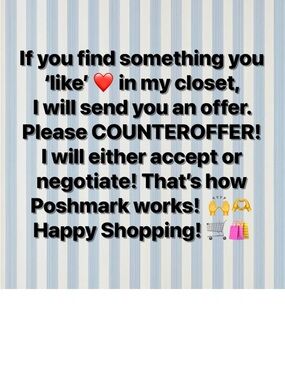 🌸 Please COUNTEROFFER! Let's negotiate! 🌸